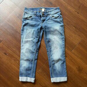 Arizona Jean Co Jeans Size 5 Y2K Vintage Mom Denim Cuffed Streetwear 3236